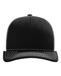 Richardson 112 — Black/White (front)
