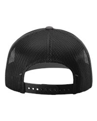 Richardson 112 — Charcoal/Black (mesh back)