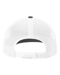 Richardson 112 — Charcoal/White (mesh back)
