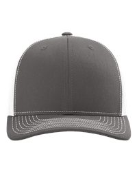 Richardson 112 — Charcoal/White (front)