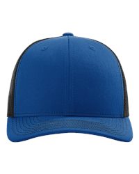 Richardson 112 — Royal/Black (front)