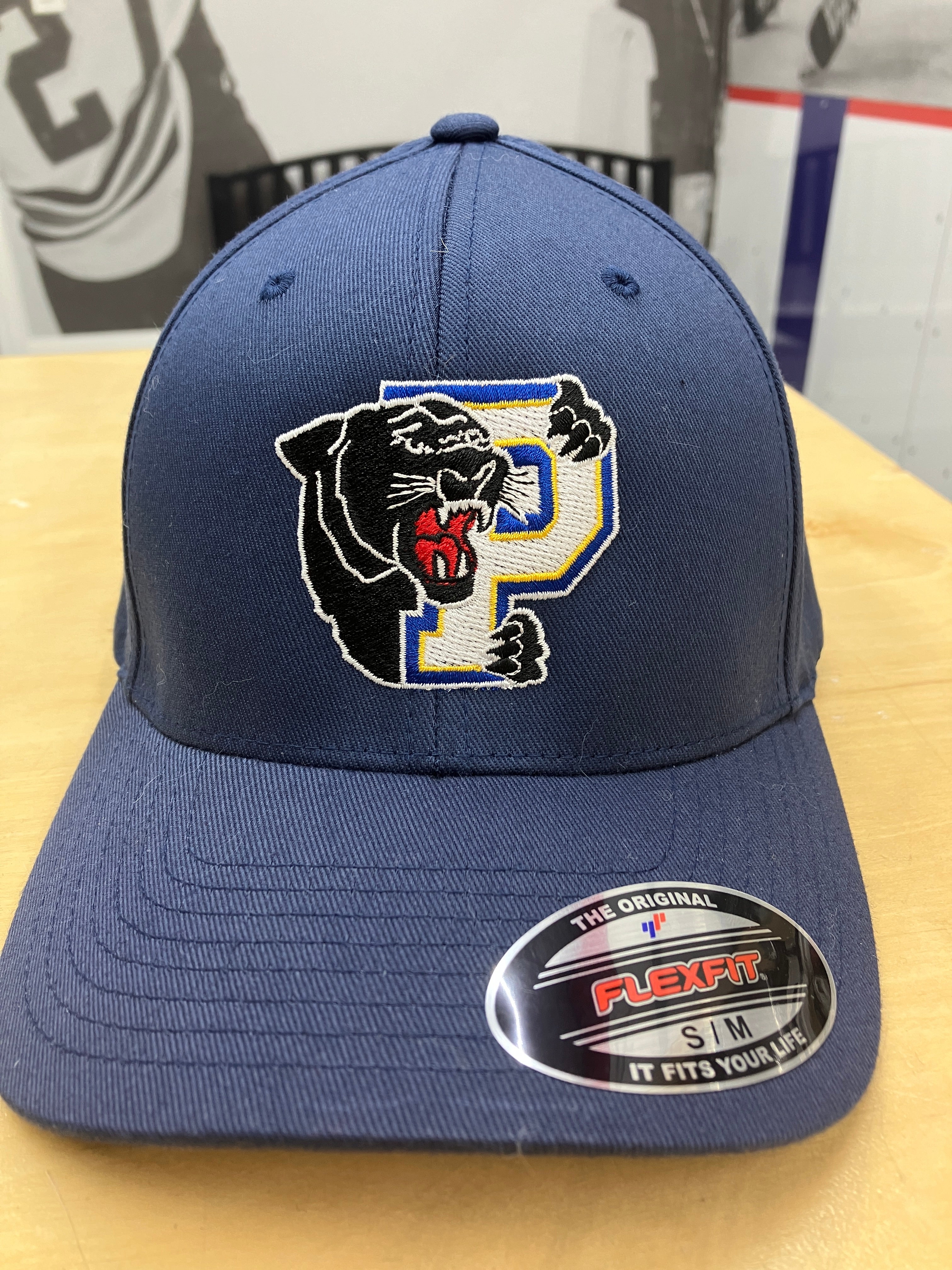 Embrun Panthers Flexfit Hat with Embroidered Logo