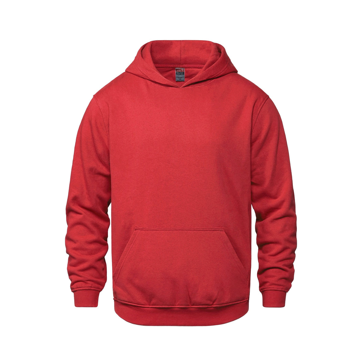 Vault Youth Hoodie — Red