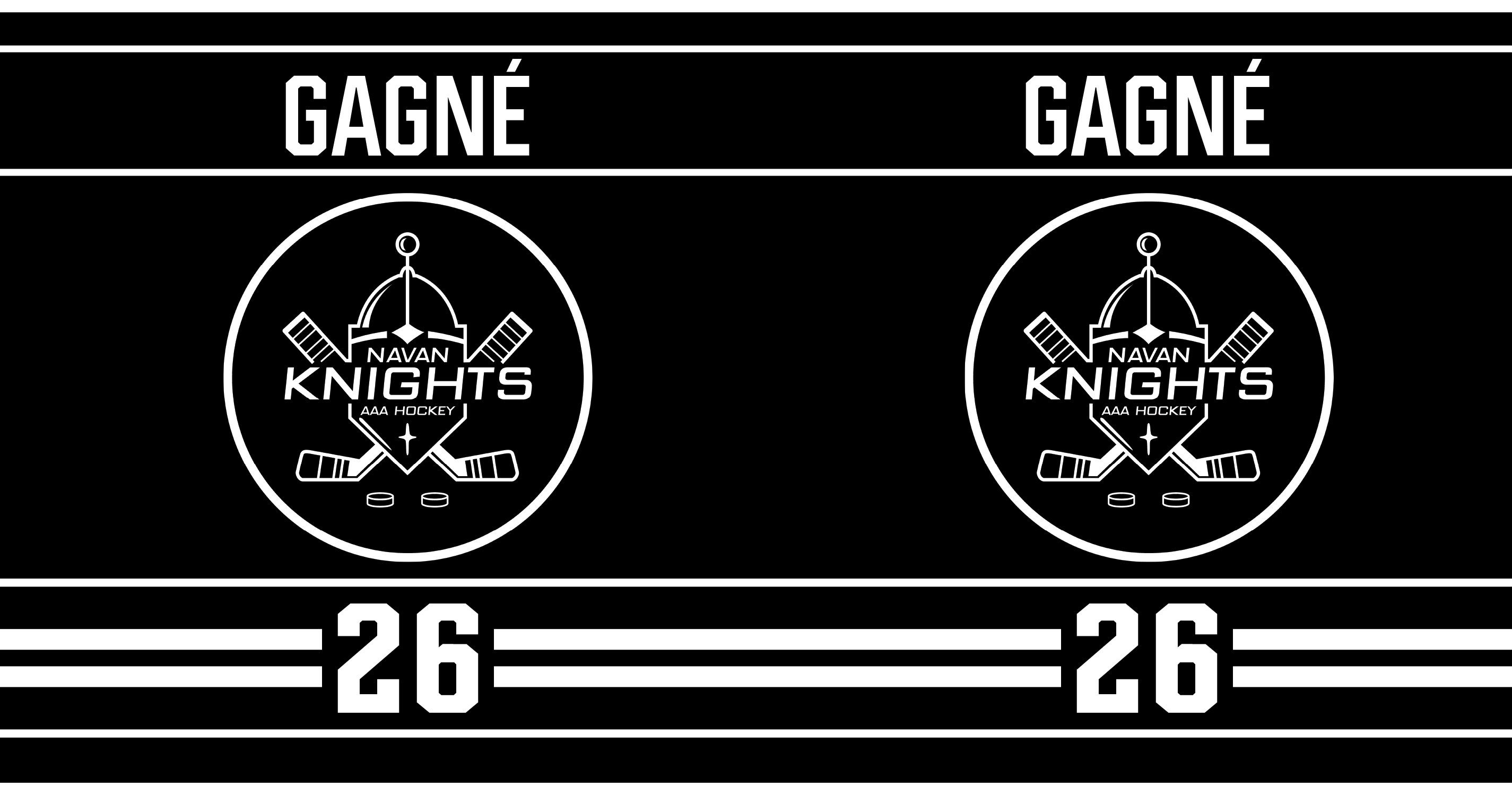 Navan Knights Pro Style Squirt Top 850ml Water Bottle with Name and Number