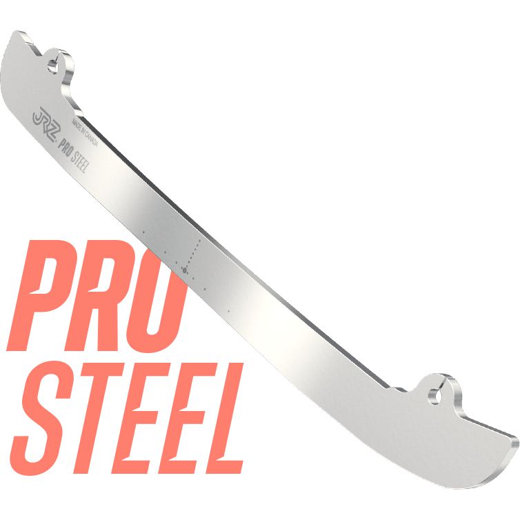 JRZ Pro Black DLC Steel Blades - MTF (For BAUER LightSpeed EDGE and CCM SpeedBlade XS holders)