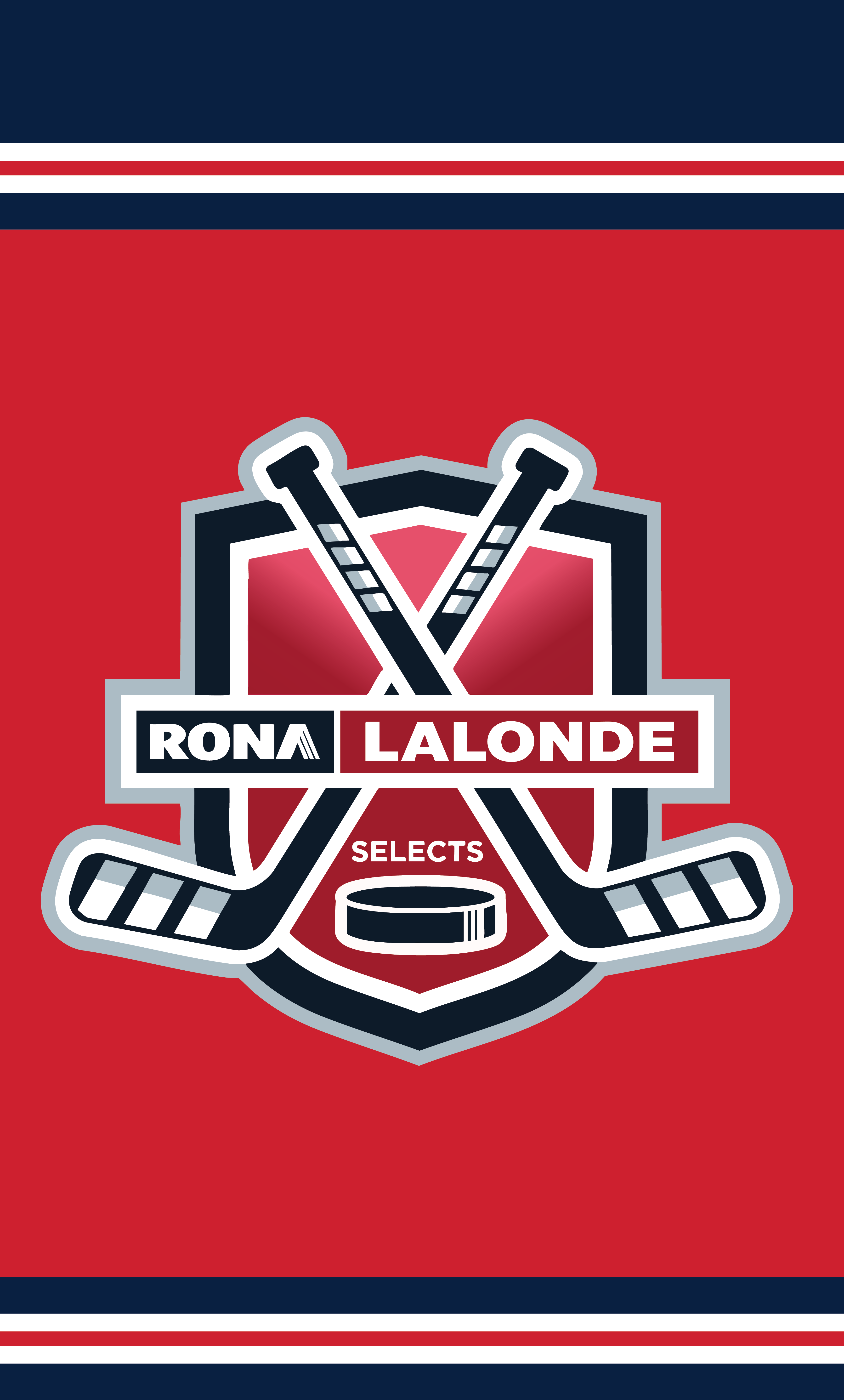 RONA Lalonde Selects Hockey Dressing Room Banner with Magnetic Post