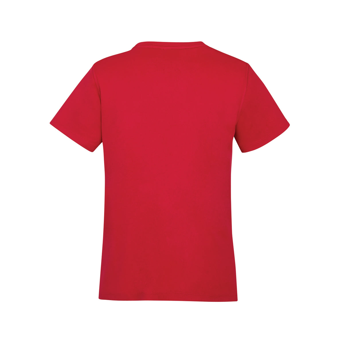 Coast Ladies Tee — Red — Back