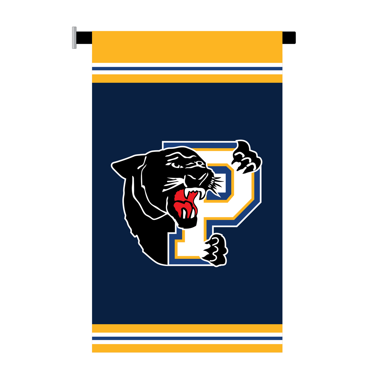Embrun Panthers Dressing Room Banner with Magnetic Post