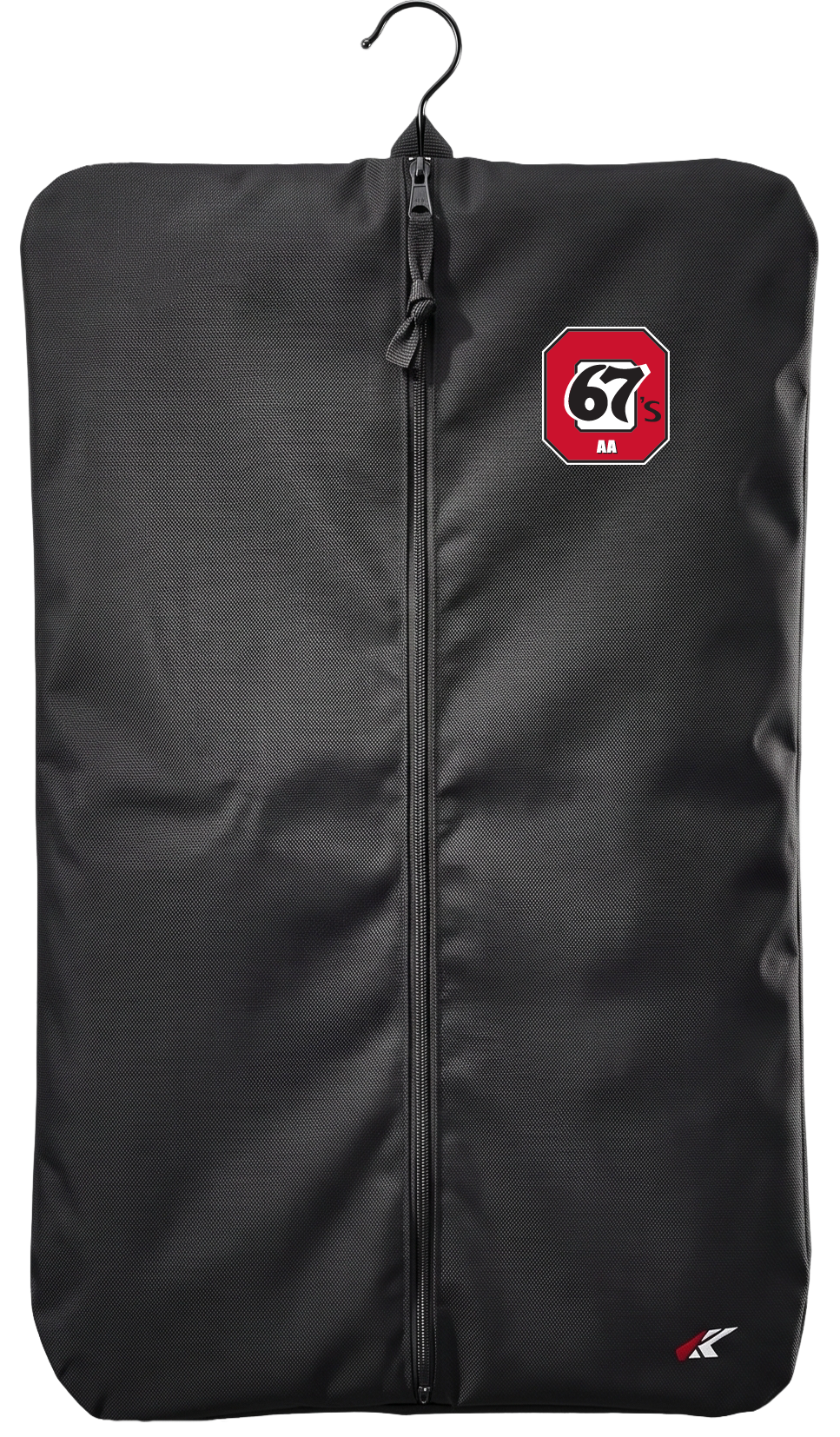 Ottawa 67s Girls AA Garment Bag — Black — Front