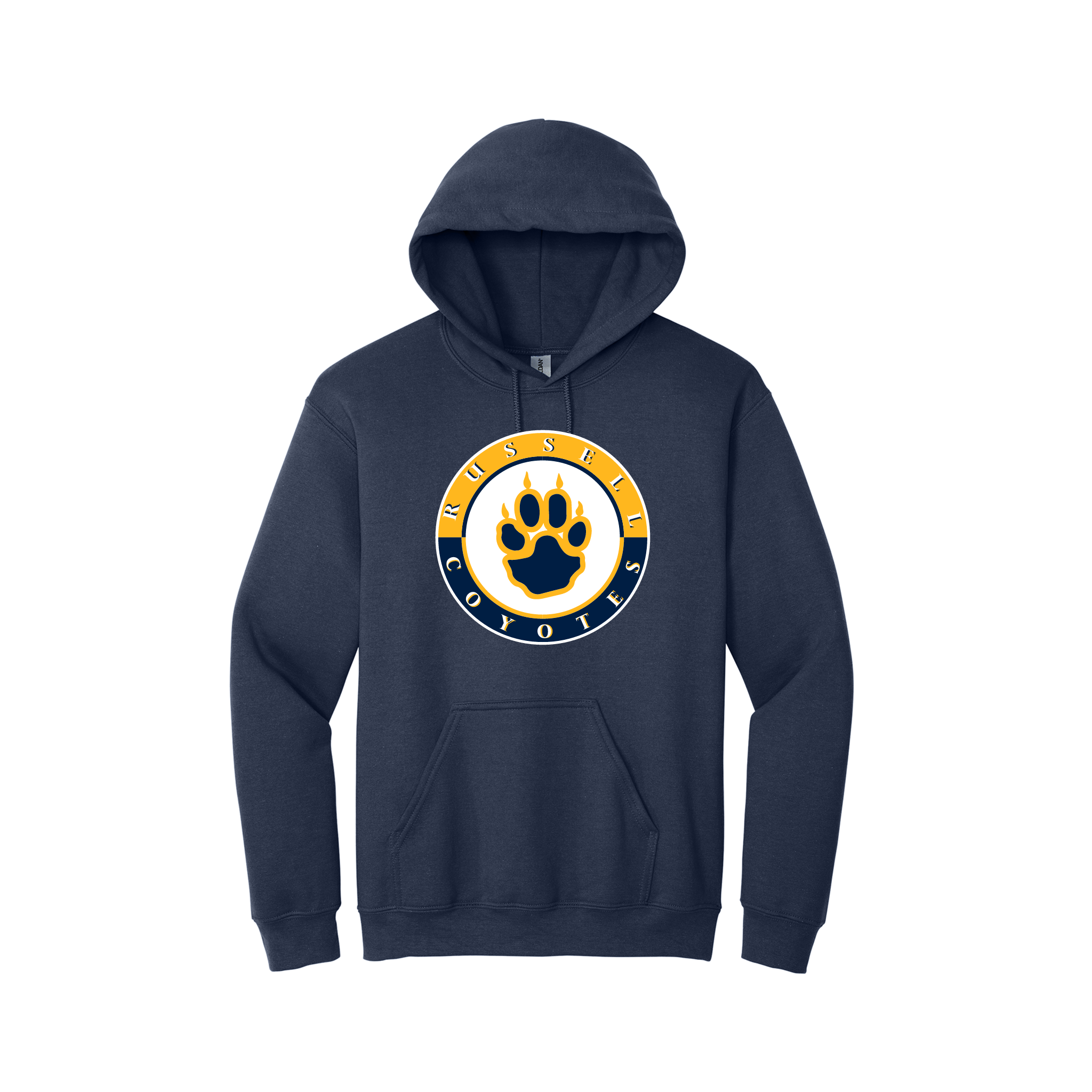 Russell Coyotes Competitive — Navy — Front