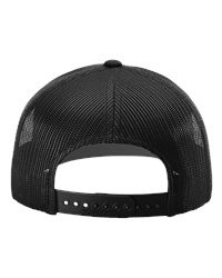 Richardson 112 — Black (mesh back)