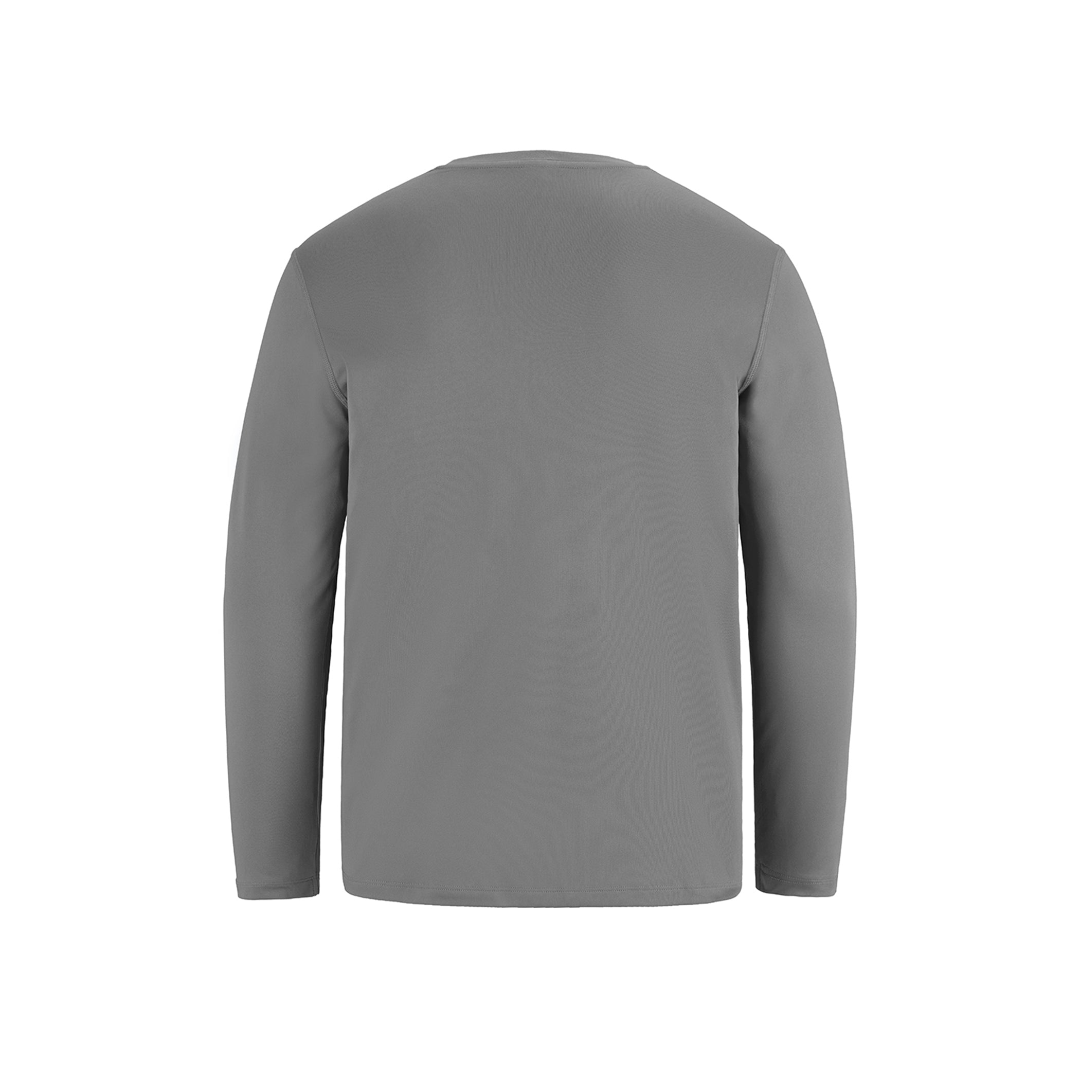 Shore Youth LS Tee — Grey — Back