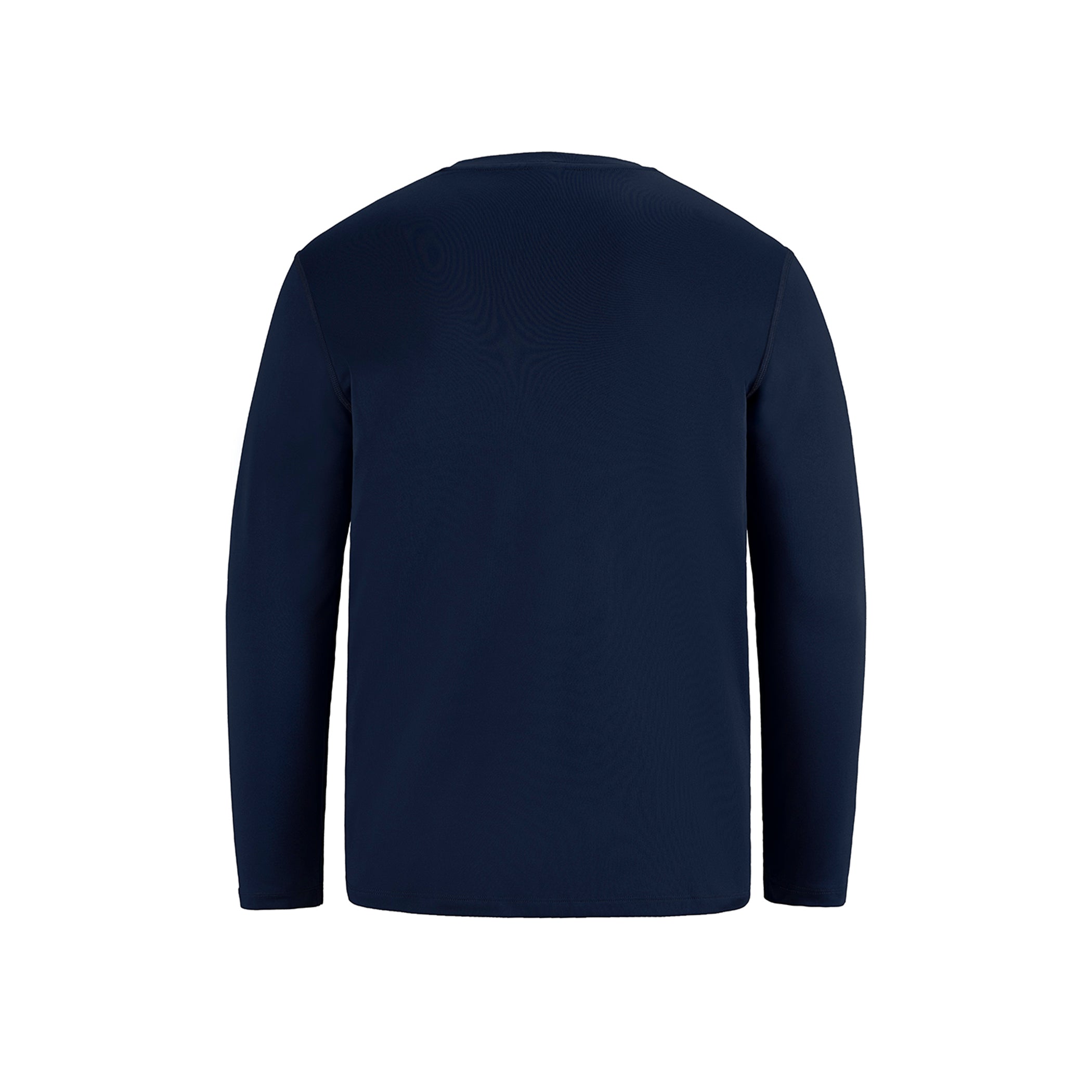Shore Youth LS Tee — Navy — Back