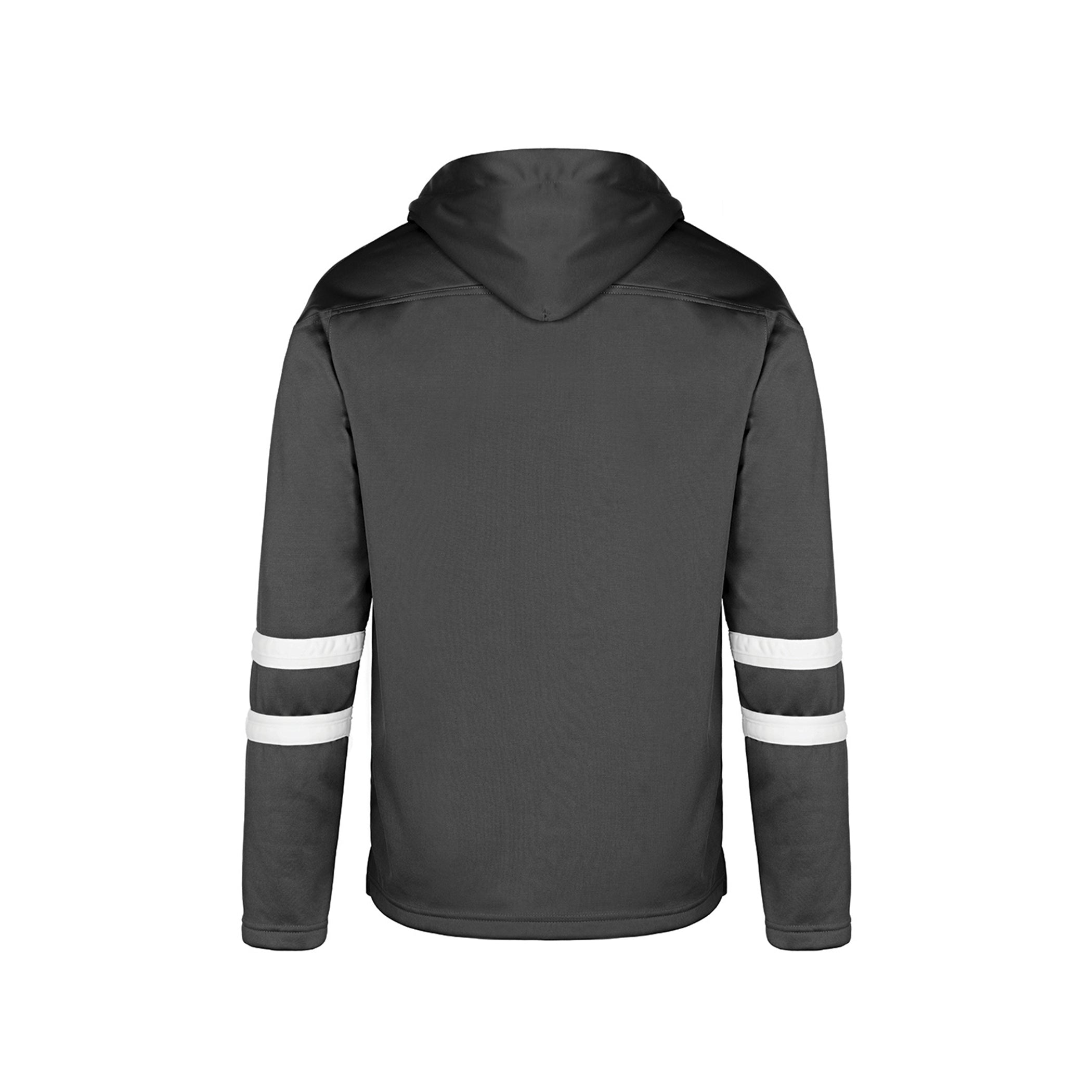 Dangle Youth Hoodie — Black/White — Back