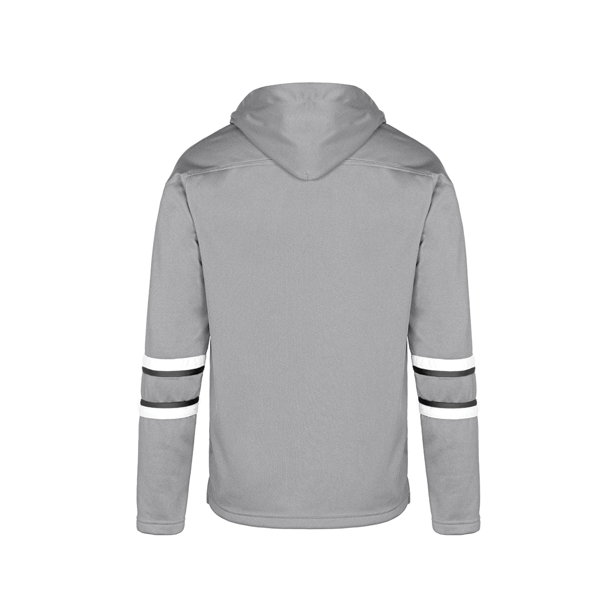 Dangle Youth Hoodie — Grey/Black/White — Back