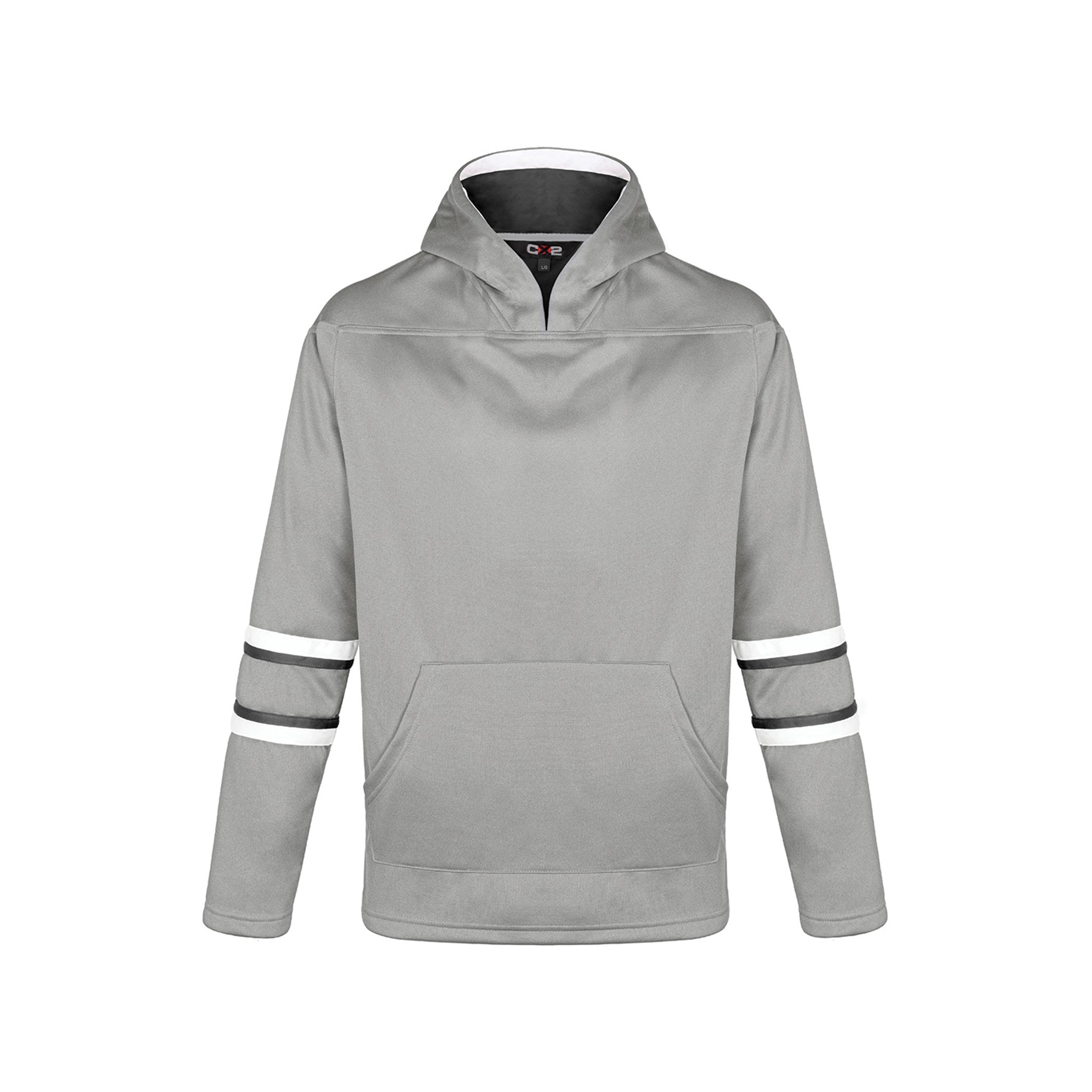 Dangle Youth Hoodie — Grey/Black/White