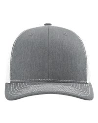 Richardson 112 — Heather Grey/White (front)