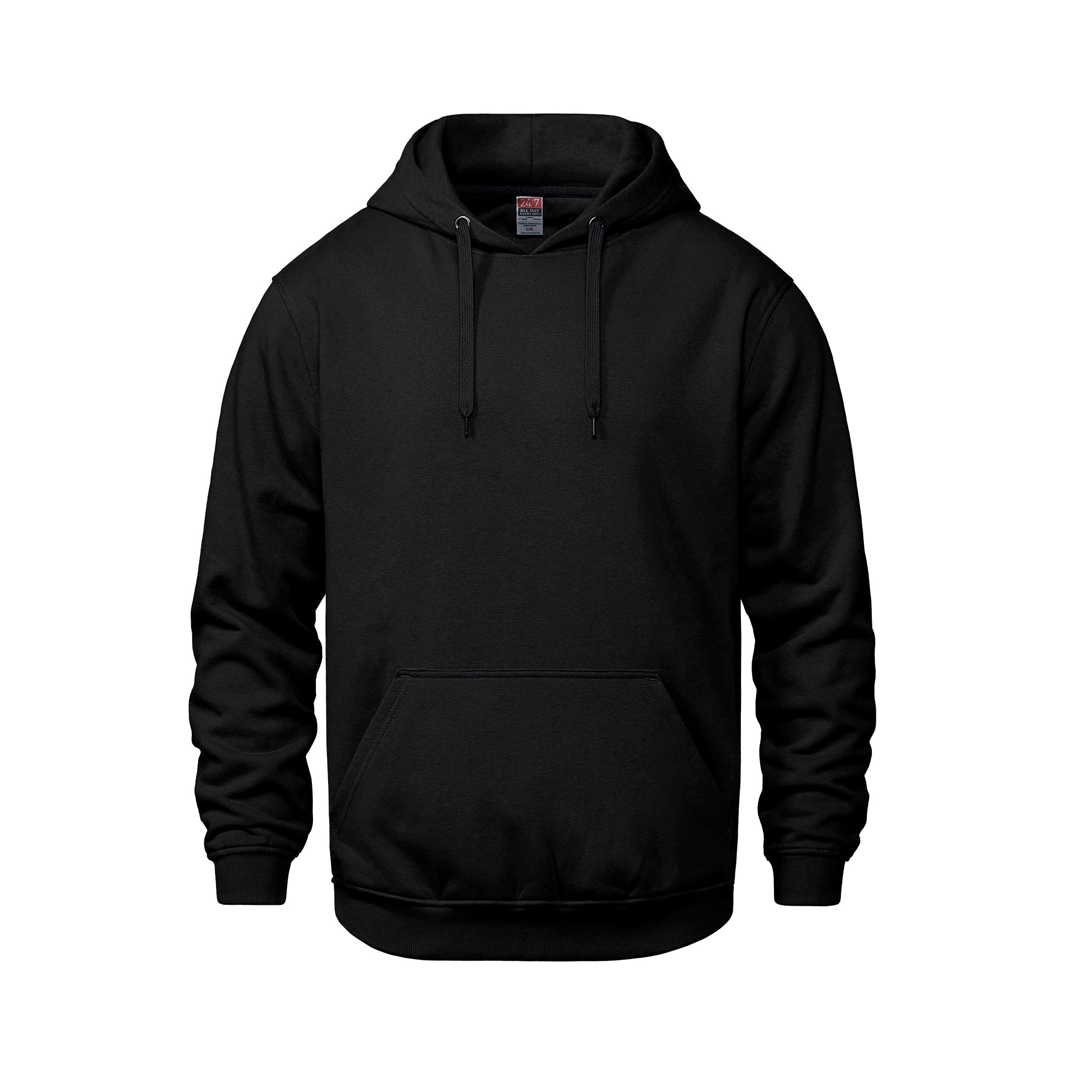 Vault Adult Hoodie — Black