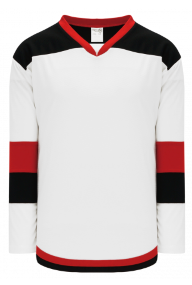 AK H7400 series jerseys any colour combination on team orders DTF name, number and team logo