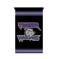 Timberwolves Spring AAA Dressing Room Banner with Magnetic Post