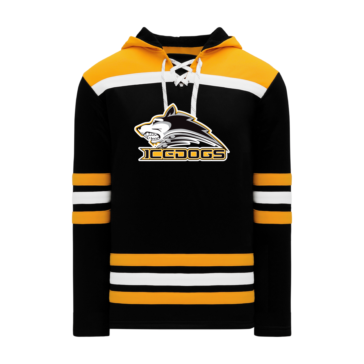 Embrun-Casselman Icedogs Performance Lace Hoodie - front