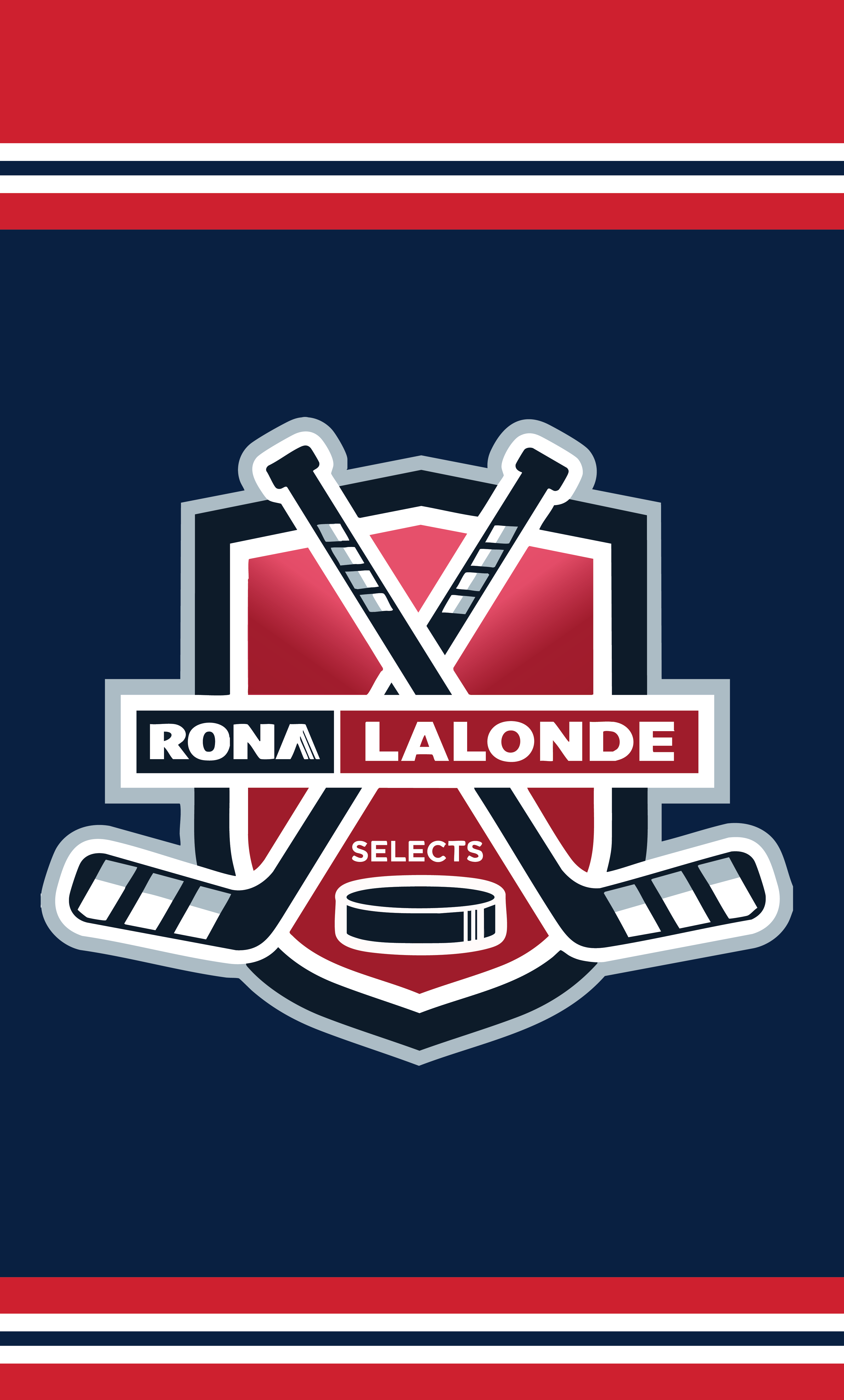 RONA Lalonde Selects Hockey Dressing Room Banner with Magnetic Post