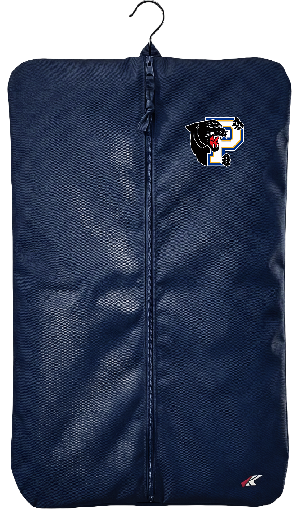 Embrun Panthers Garment Bag — Navy — Front