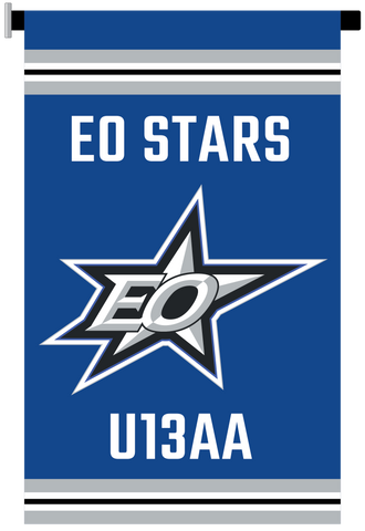 EO Stars Dressing Room Banner with Magnetic Post