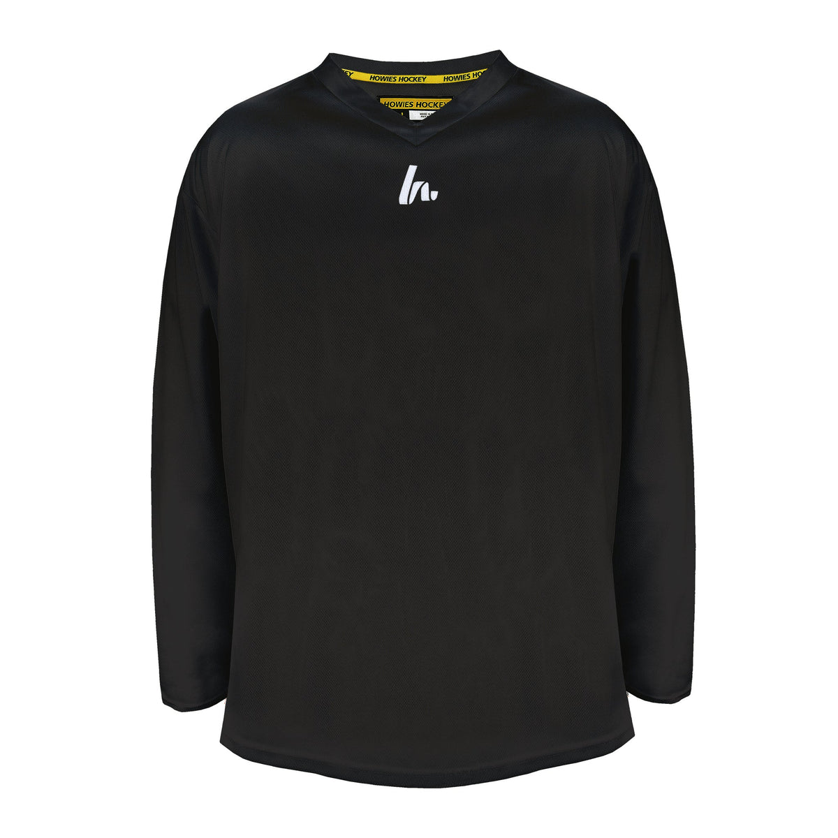 Howies Practice Jersey — Black — Front