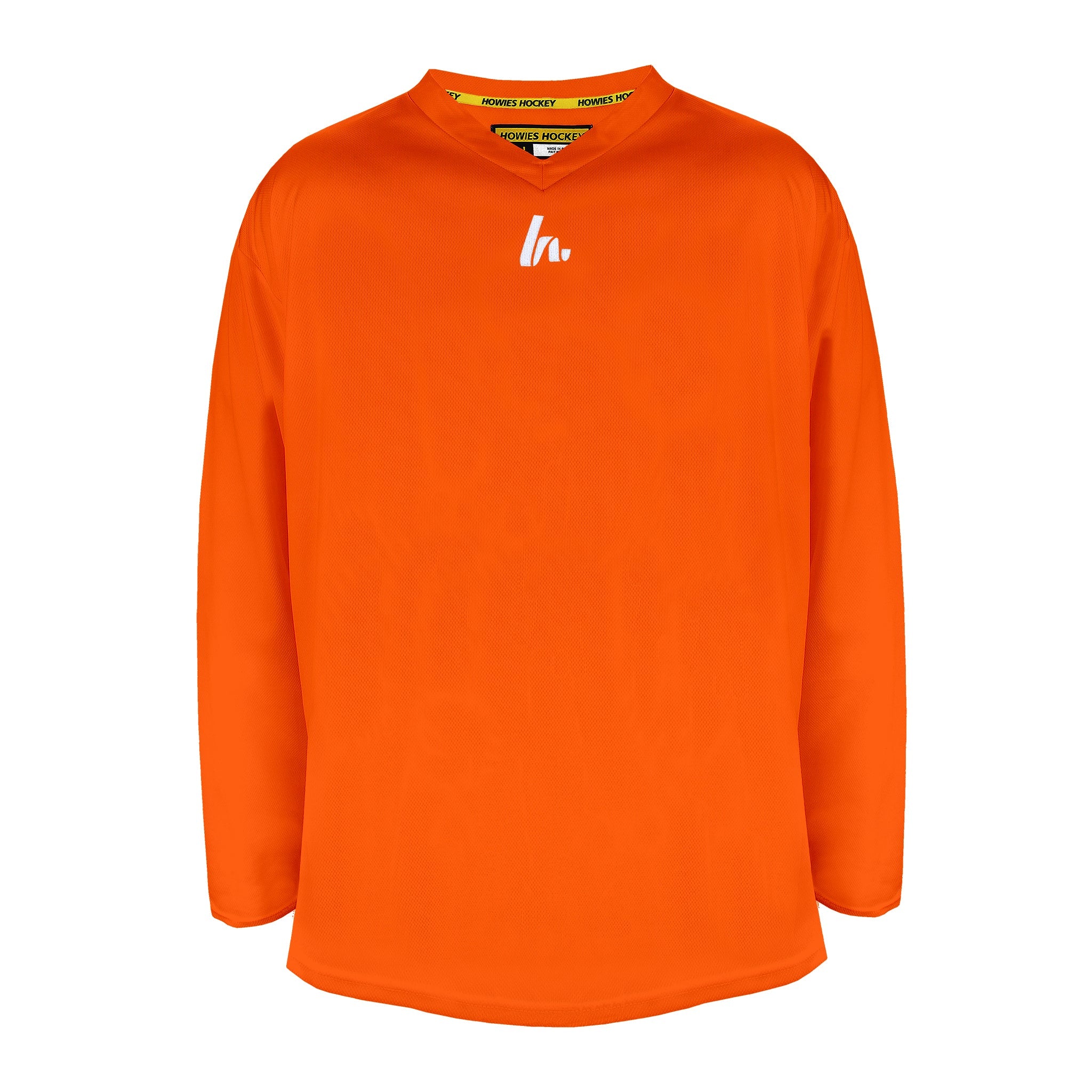 Howies Practice Jersey — Orange — Front