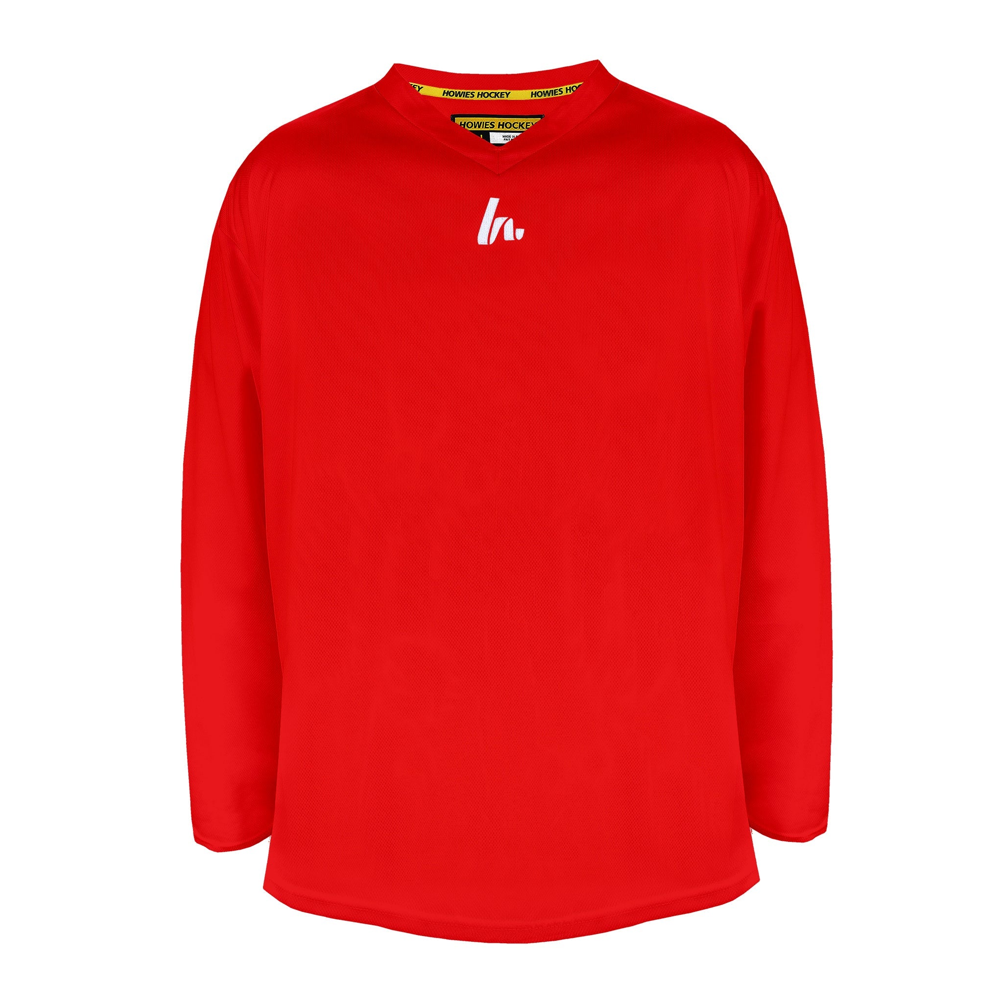 Howies Practice Jersey — Red — Front