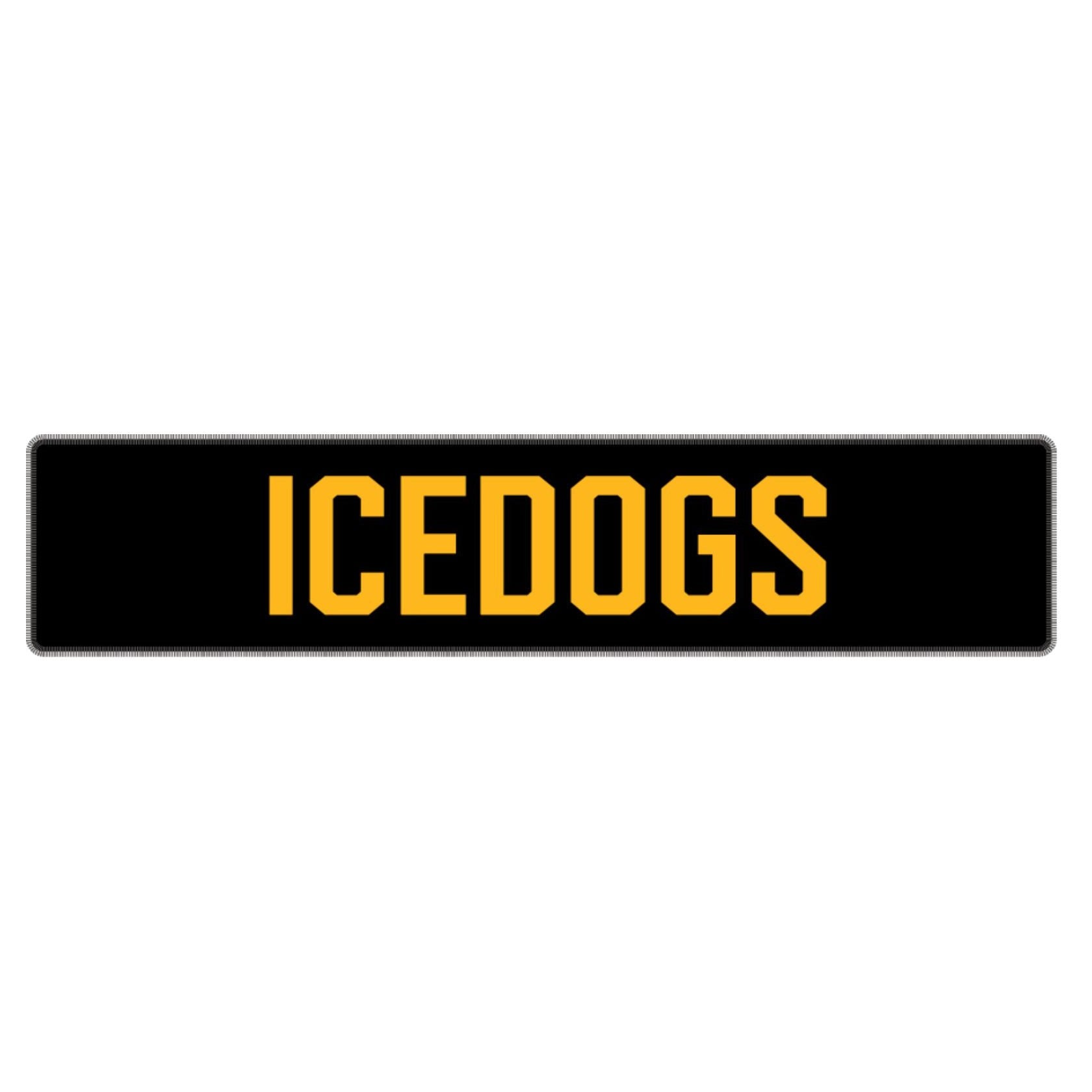 Embrun Casselman Icedogs Name Bars