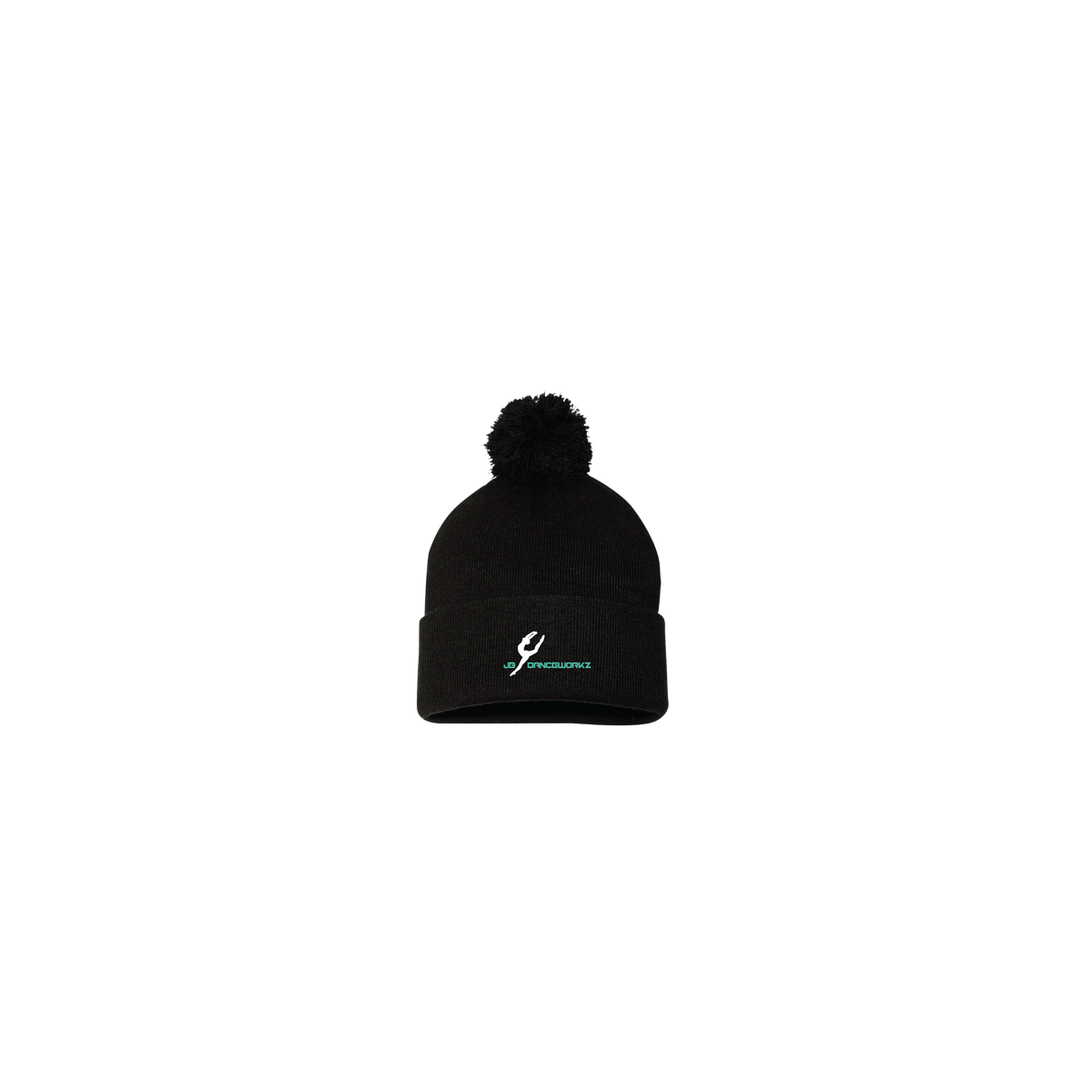 JB Danceworkz Black Toque — Front
