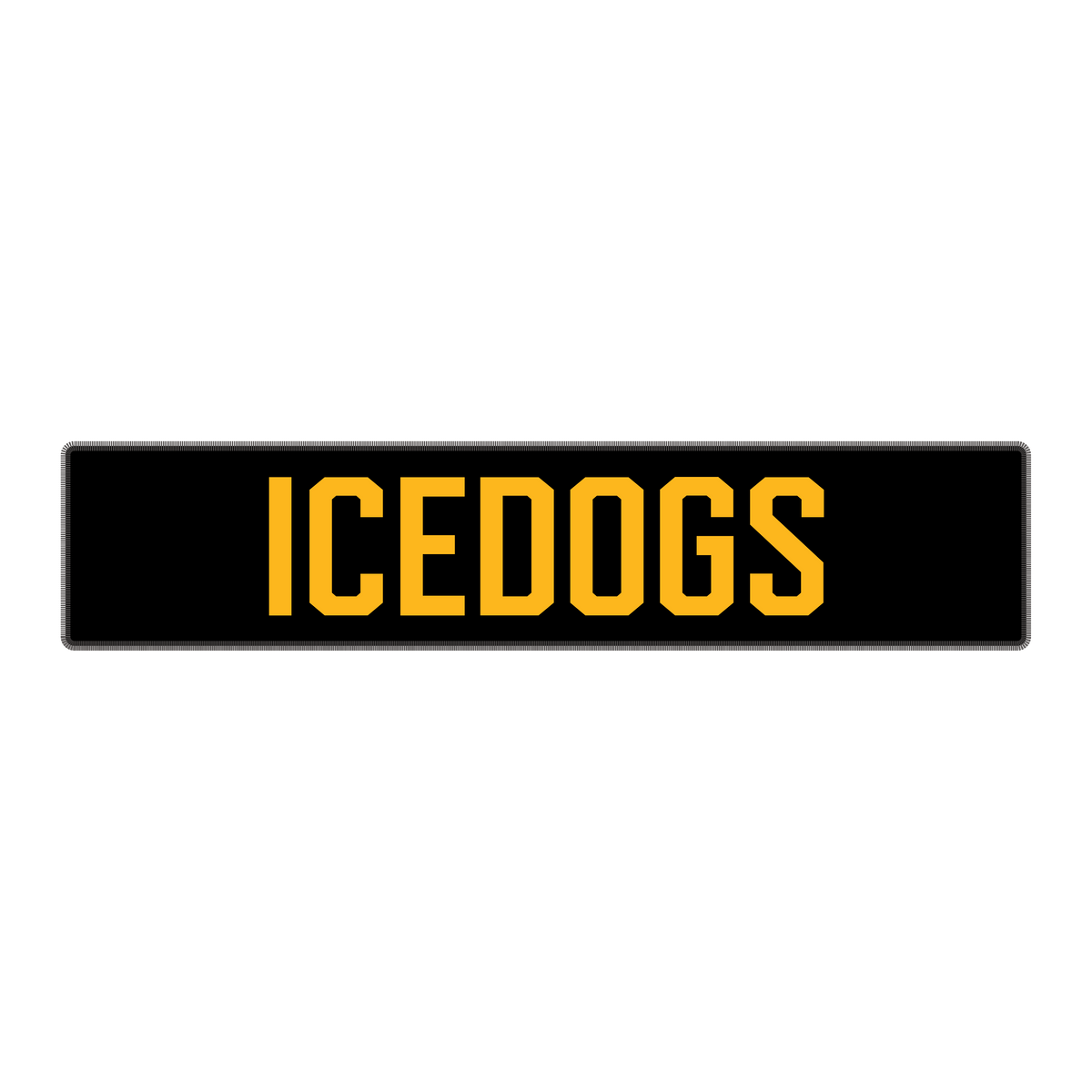 Embrun Casselman Icedogs Name Bars
